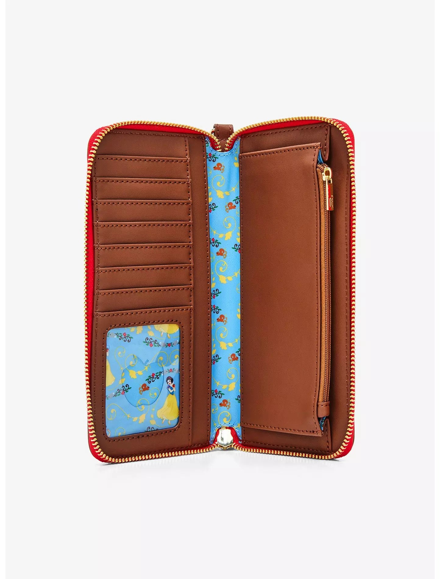 Loungefly Disney Snow White and the Seven Dwarfs Lenticular Portrait Zip Wallet