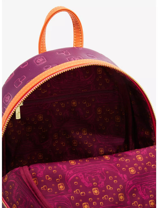 Loungefly Disney Tangled Rapunzel & Flynn Boat Scene Mini Backpack - Glow-in-the-Dark