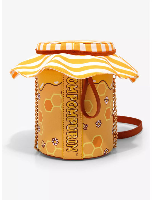 Pompompurin Honey Jar Crossbody Bag