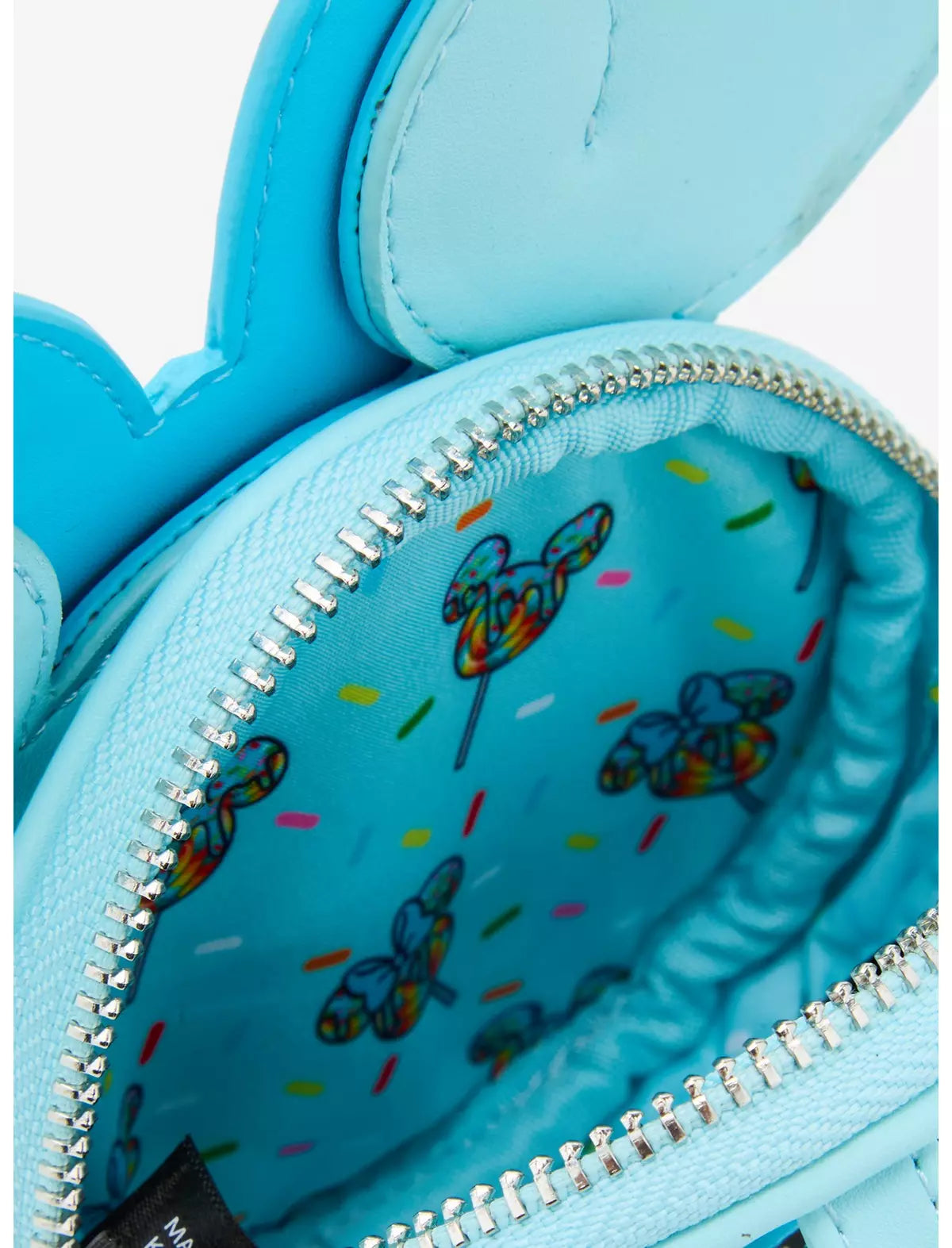 Loungefly Disney Minnie Mouse Blue Lollipop Figural Coin Purse