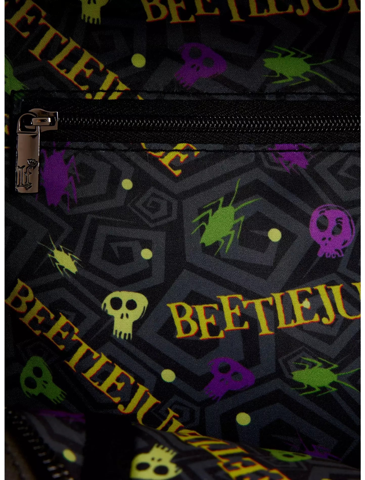 Loungefly Beetlejuice Maitland House Mini Backpack - Glow-In-The-Dark