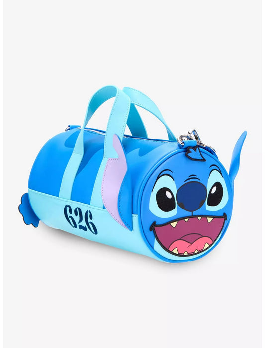 Loungefly Disney Lilo & Stitch Stitch Barrel Crossbody Bag