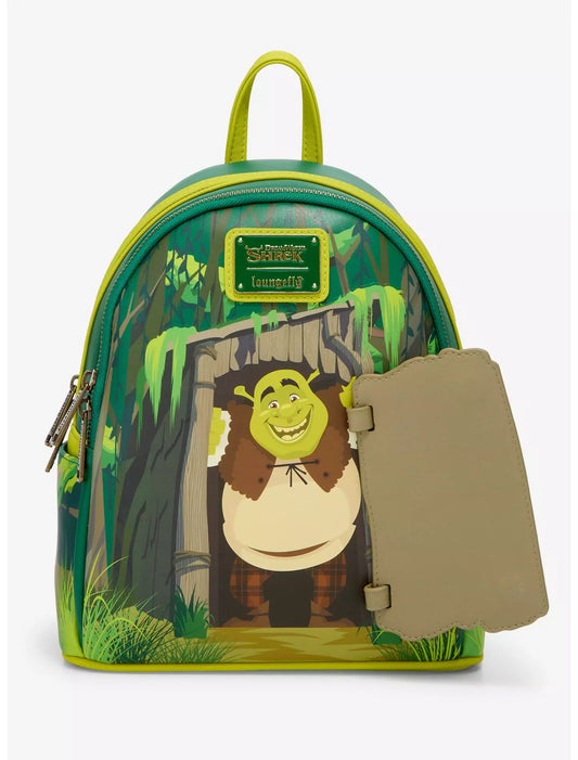 Loungefly DreamWorks Shrek Outhouse Moving Door Mini Backpack
