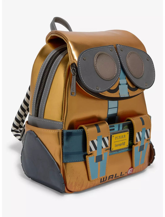 Loungefly Disney Pixar WALL-E Metallic Figural Mini Backpack