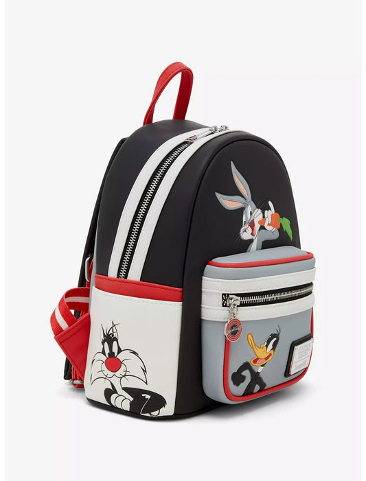 Loungefly Looney Tunes Characters Color Block Mini Backpack