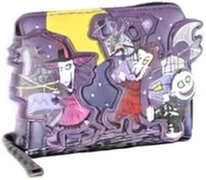 Loungefly Disney Nightmare Before Christmas Lock Shock & Barrel Wallet - Glow in the Dark