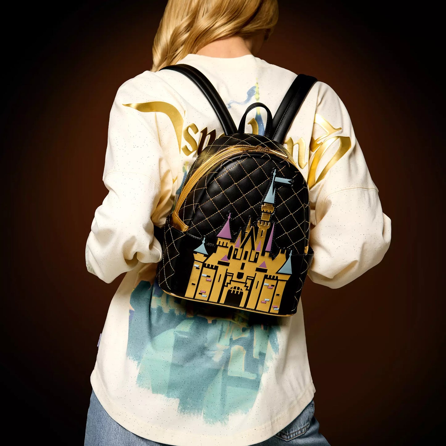 Loungefly Sleeping Beauty Castle Mini Backpack