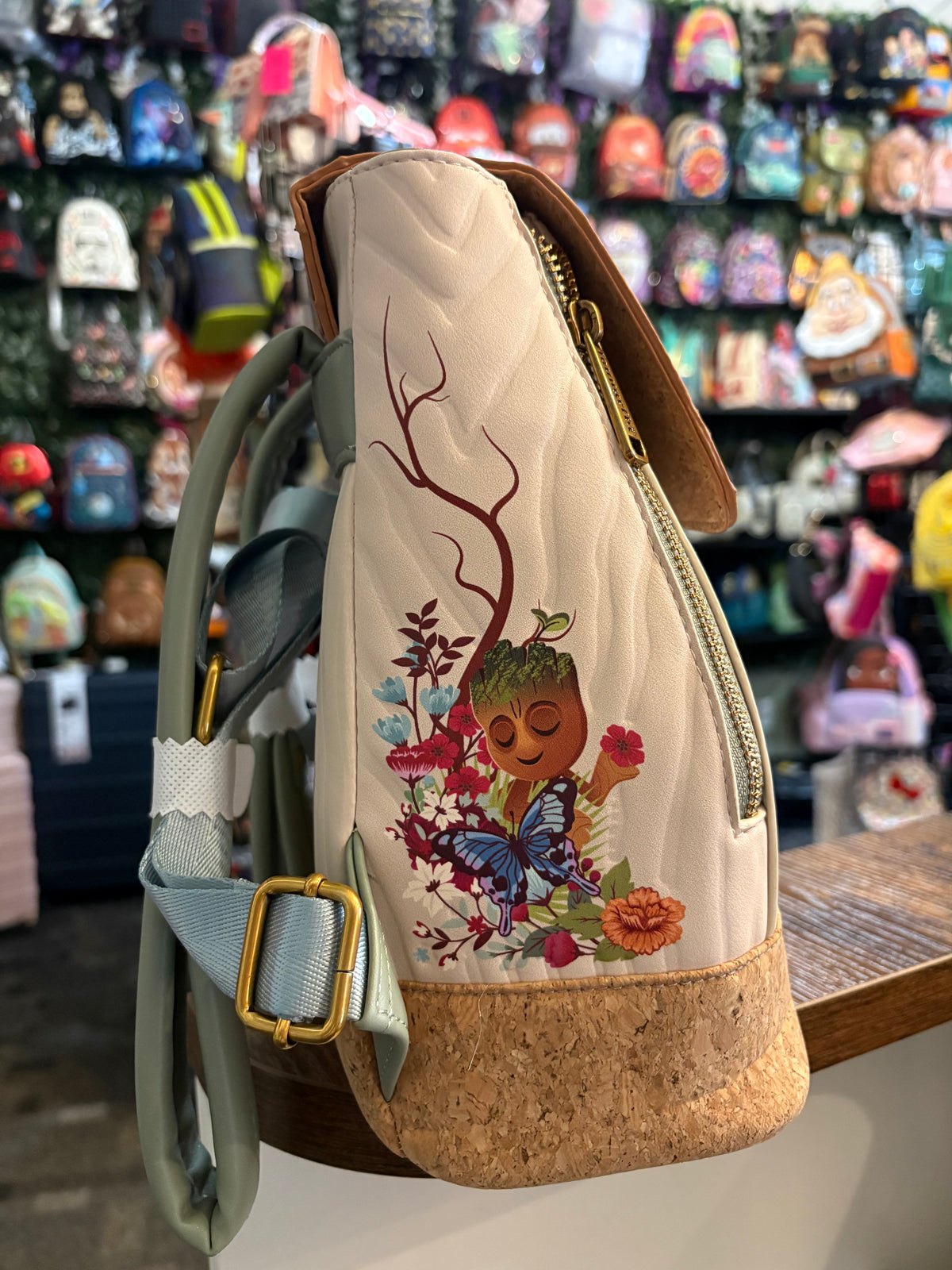 Loungefly Marvel Guardians of the Galaxy Groot mini Backpack