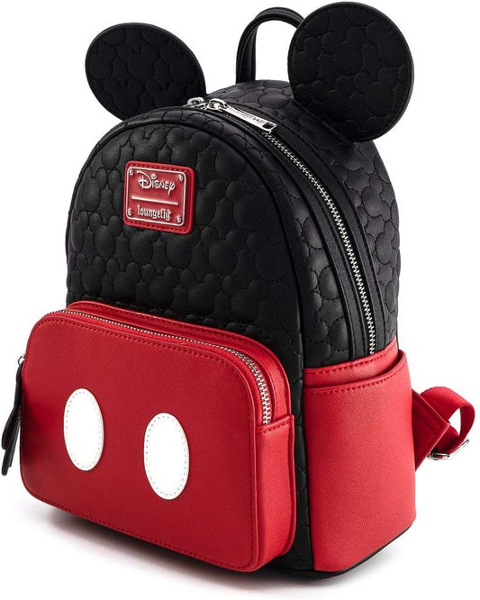 Loungefly Disney Mickey Mouse Quilted Cosplay Mini Backpack