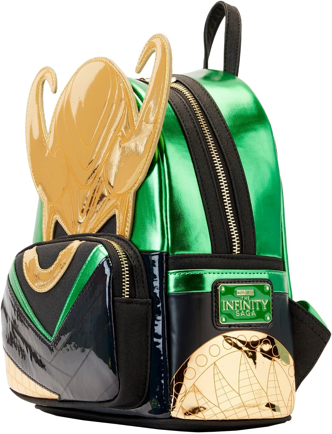 Loungefly Marvel Shine Loki Mini Backpack