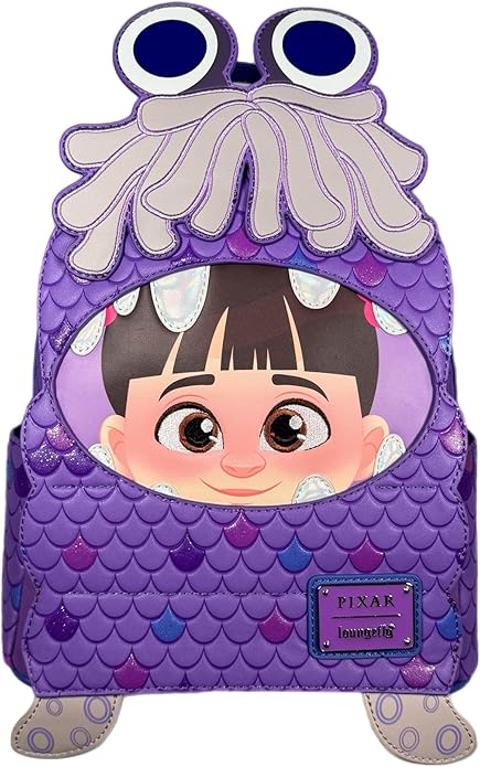 Loungefly Monsters Inc - Boo in Monster Costume Mini Backpack