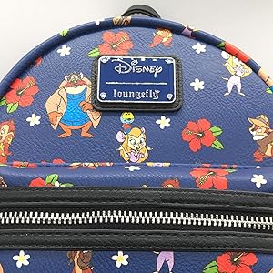 Loungefly Disney Chip N Dale: Rescue Rangers All Over Print Mini Backpack