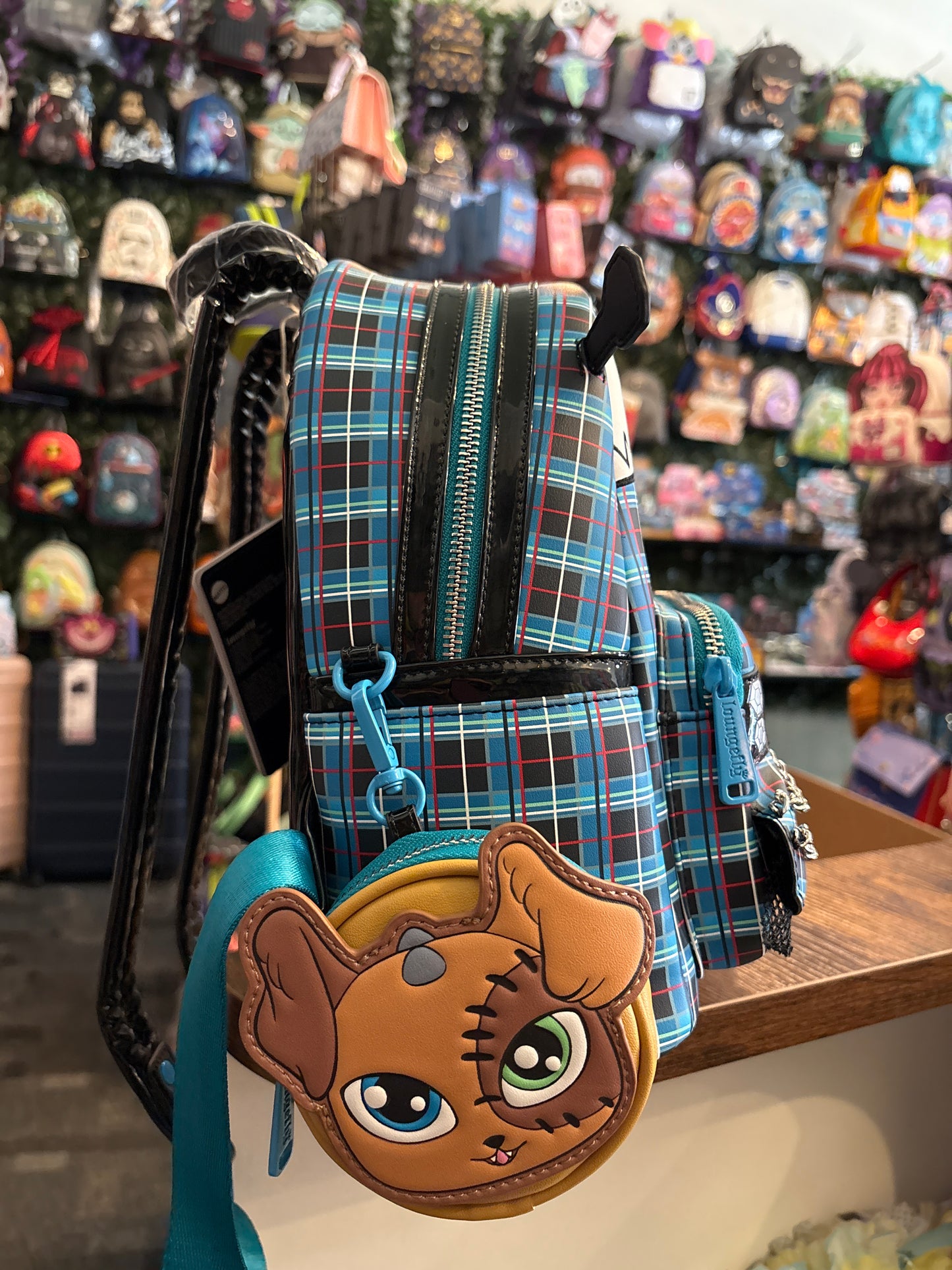 Loungefly Monster High Frankie Cosplay mini Backpack