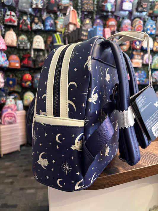 Loungefly Nightmare Before Christmas Jack and Sally Night Sky mini Backpack