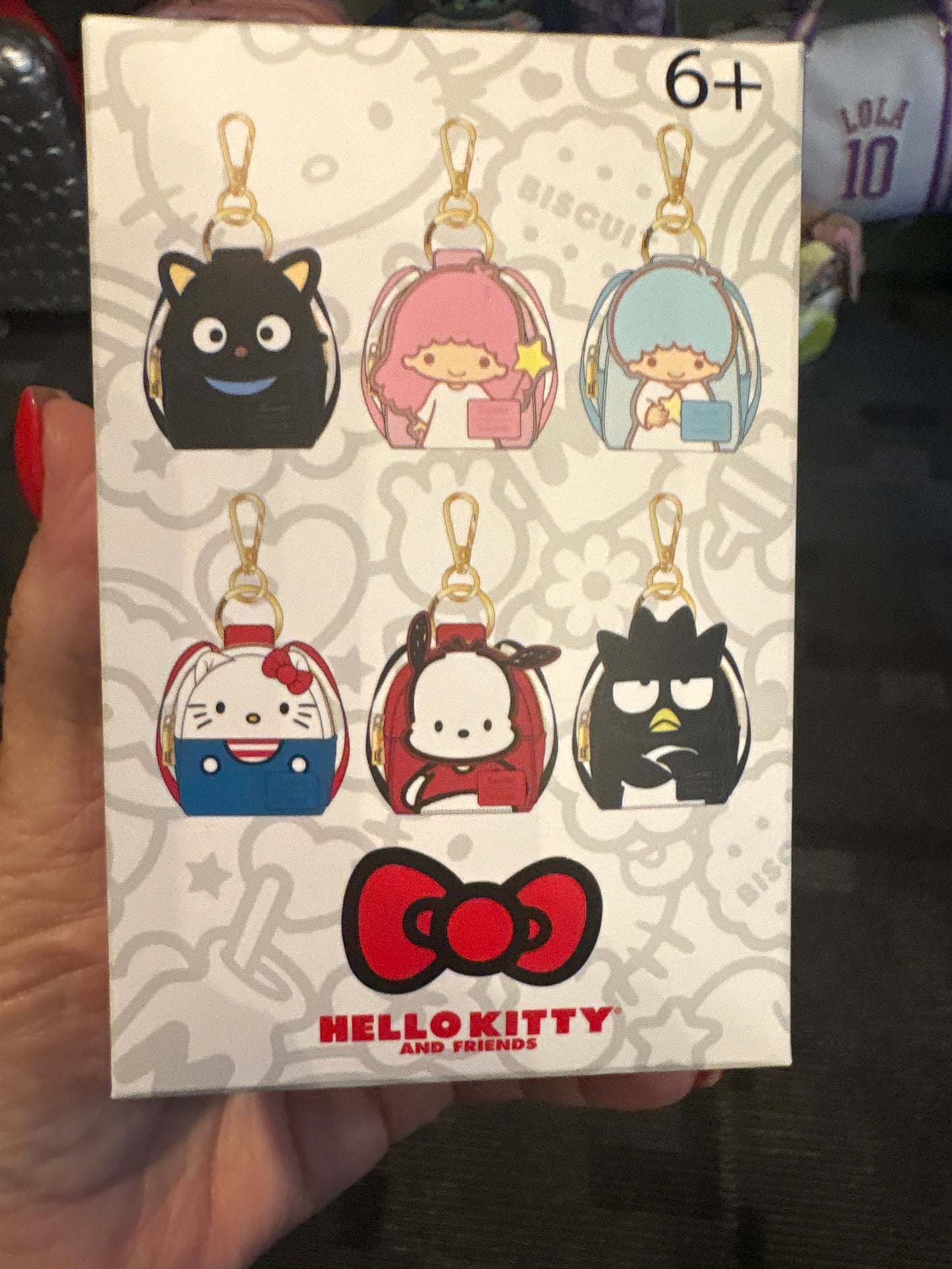 Loungefly Hello Kitty 50th Anniversary Classic Mystery Box Charm Bag
