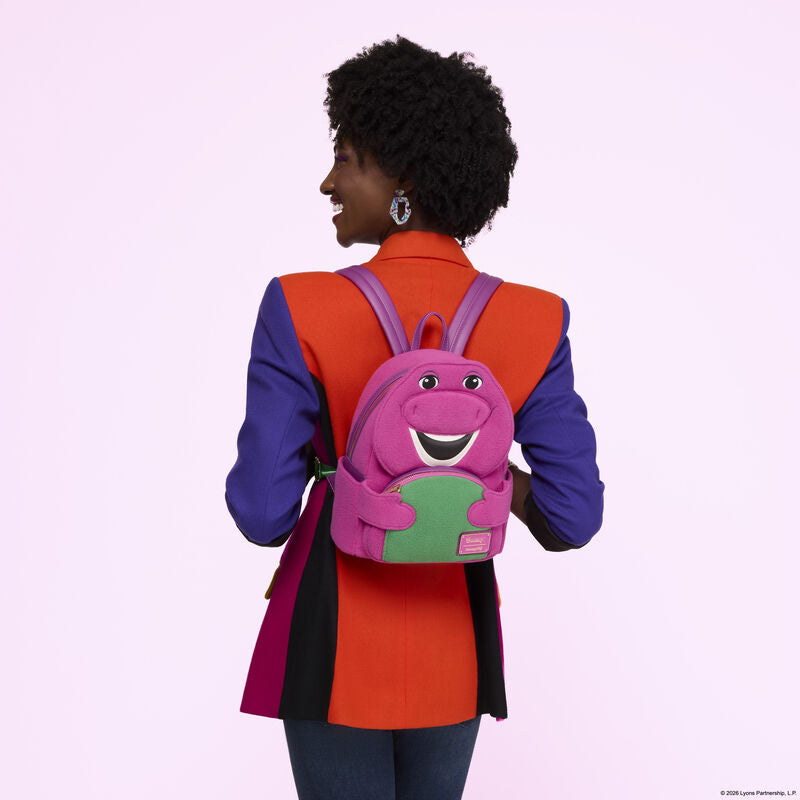 Loungefly Barney Cosplay Mini Backpack