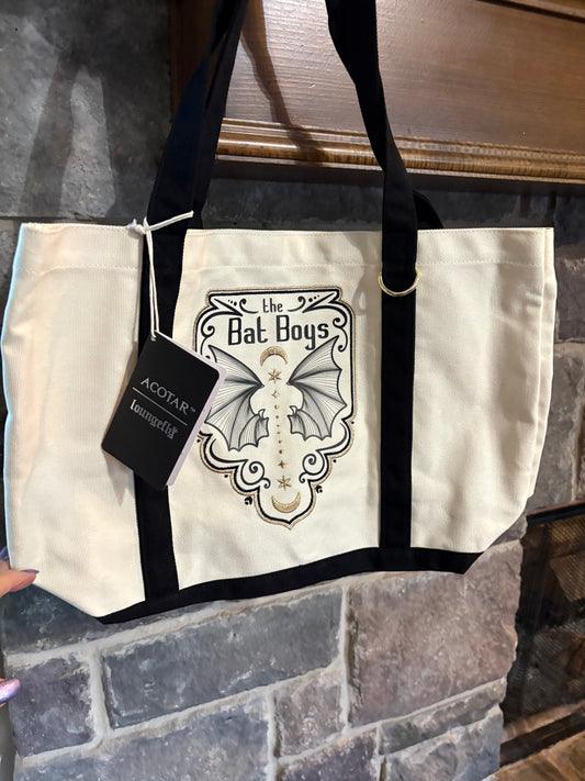 Loungefly Acotar The Bat Boys Canvas Tote