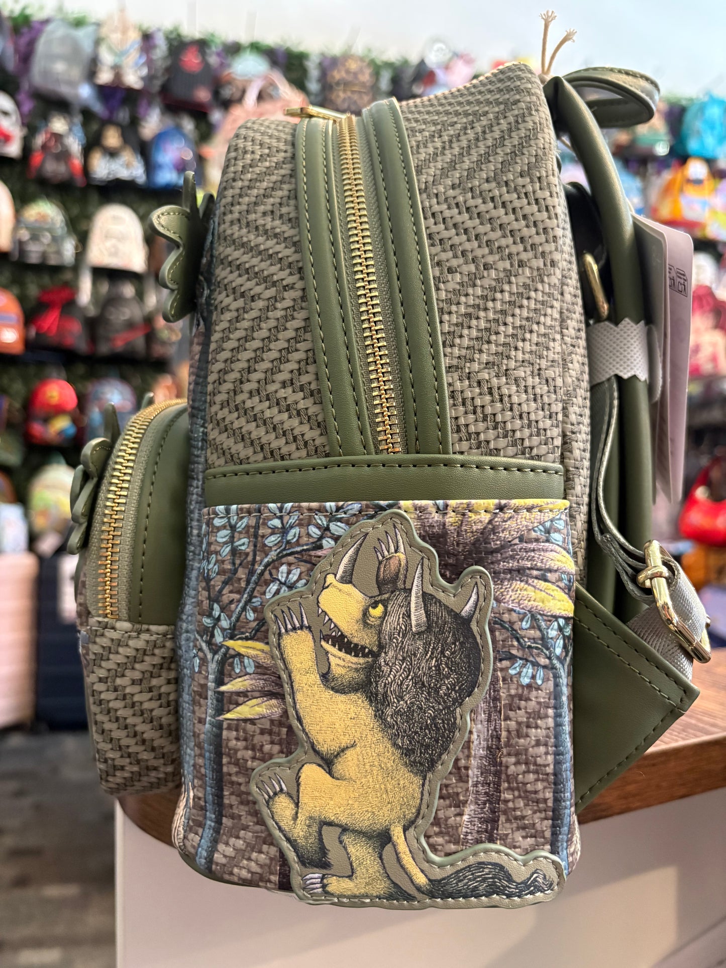 Loungefly WB Where the Wild Things Are Mini Backpack