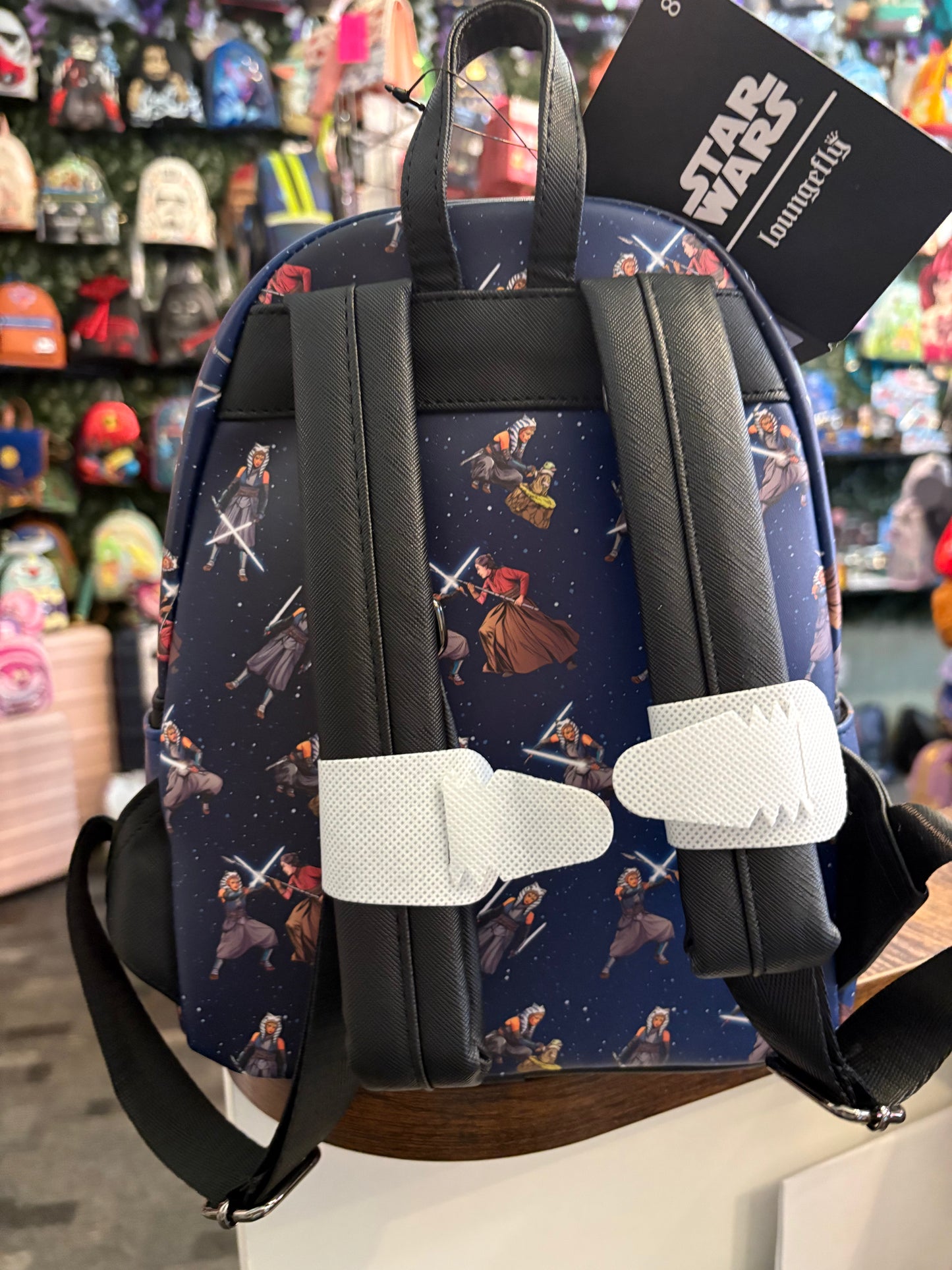 Loungefly Star Wars All Over Print Ahsoka Tano Mini Backpack