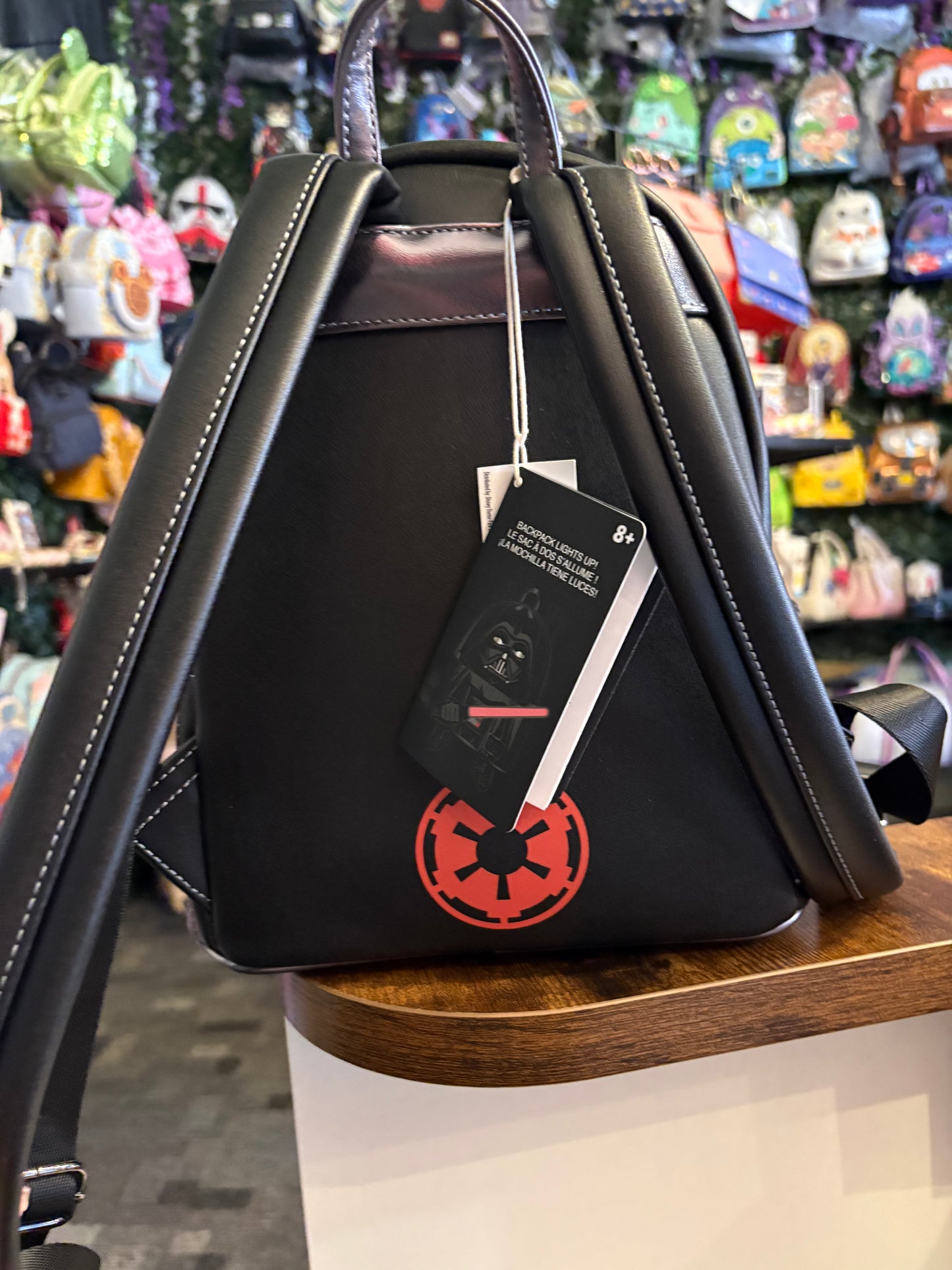 Loungefly Disney Parks Star Wars Darth Vader Mini Backpack 2025