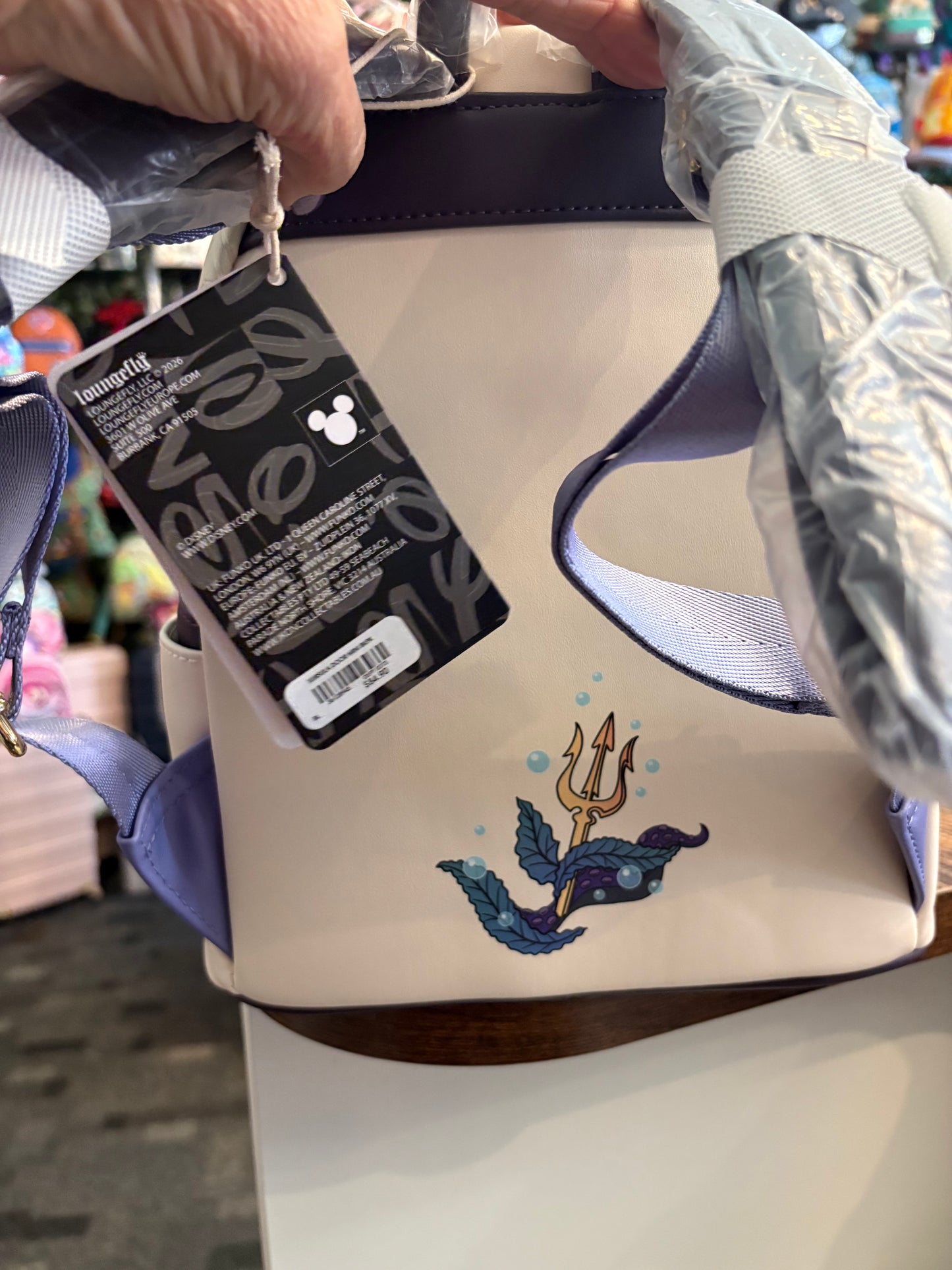Loungefly Disney Ursula Door mini Backpack