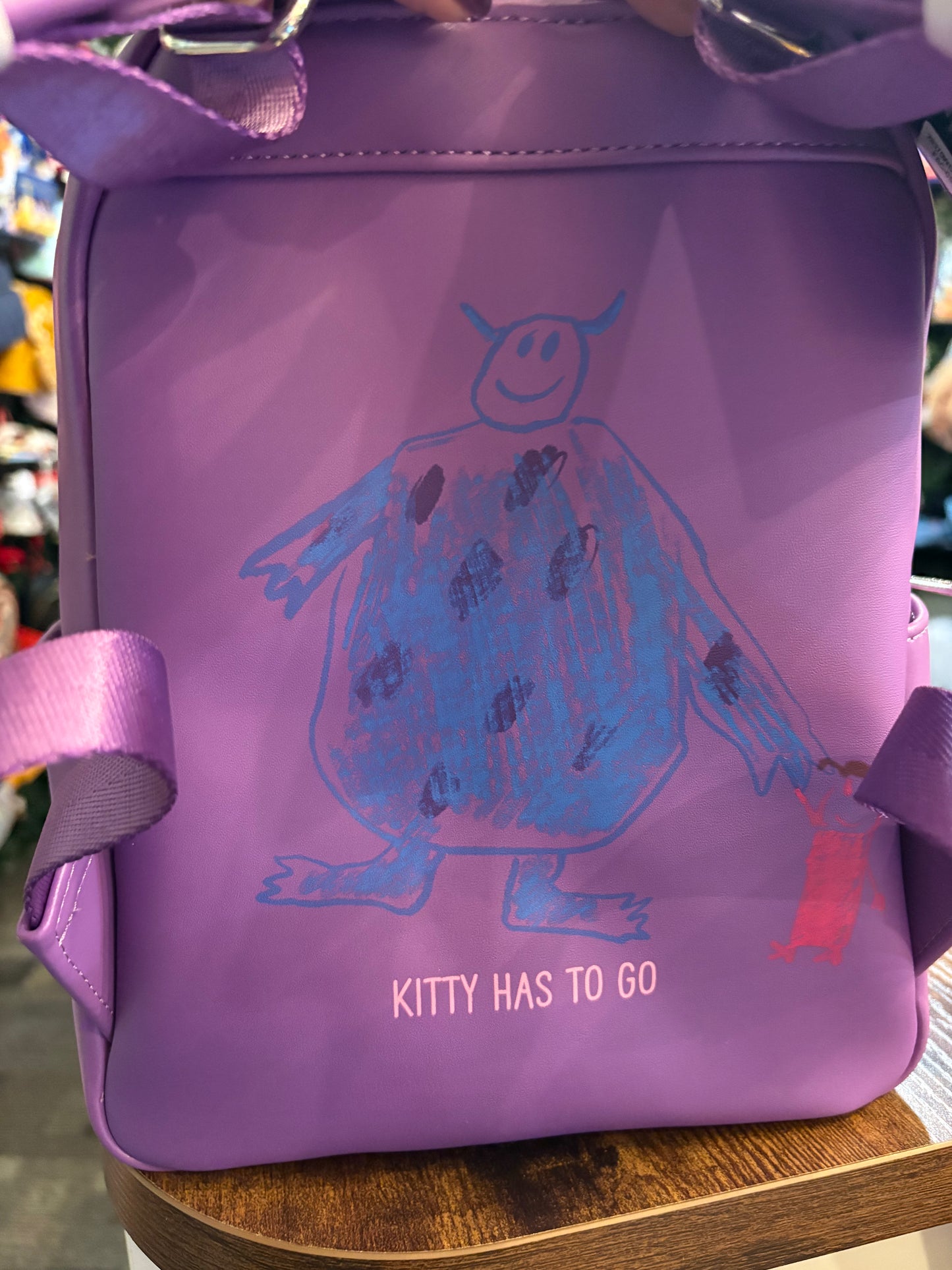 Loungefly Disney Pixar Monsters Inc Boo and Sully Bed Scene mini backpack