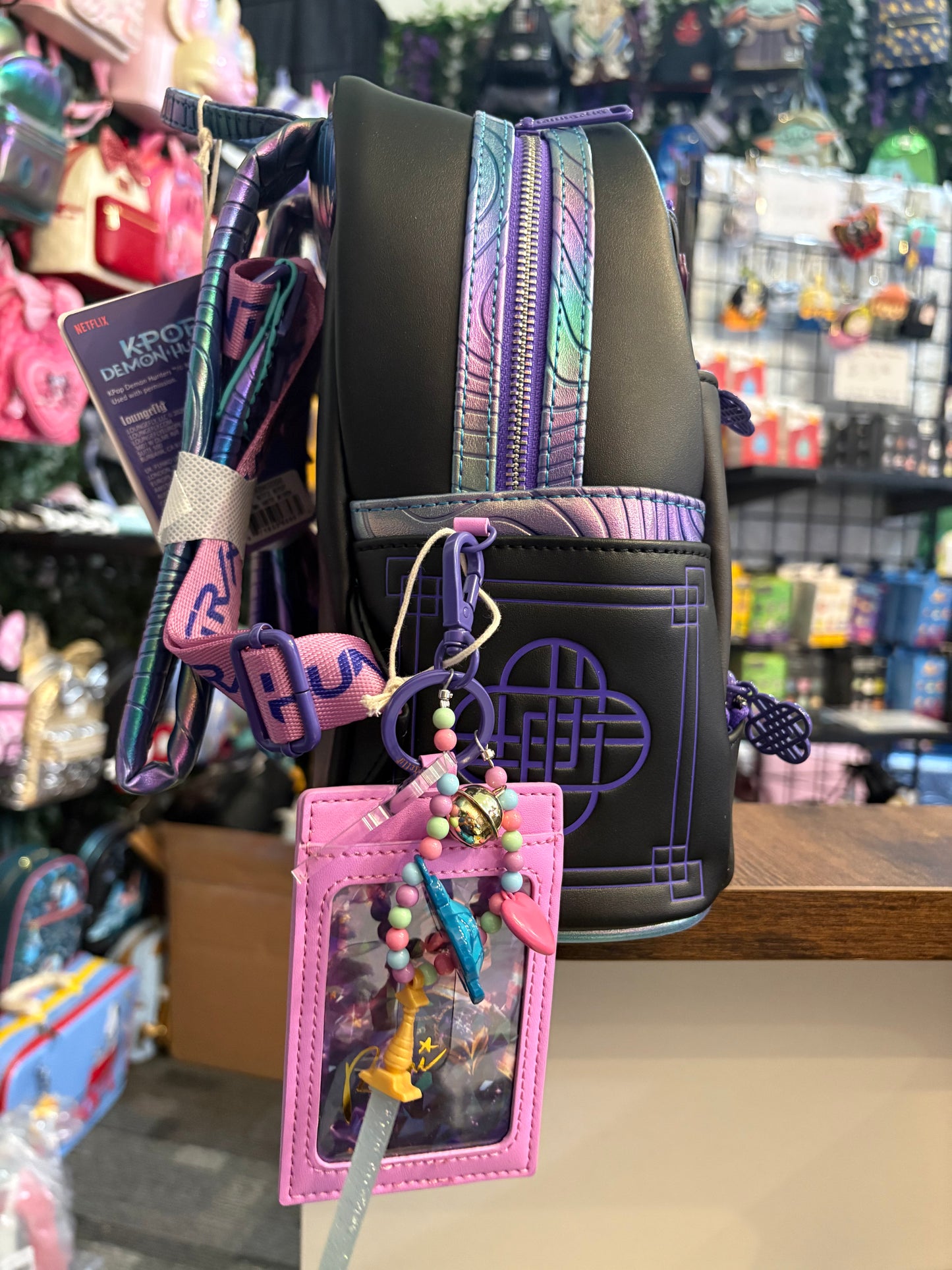 Loungefly Netflix K-Pop Demon Huntrex Mini Backpack