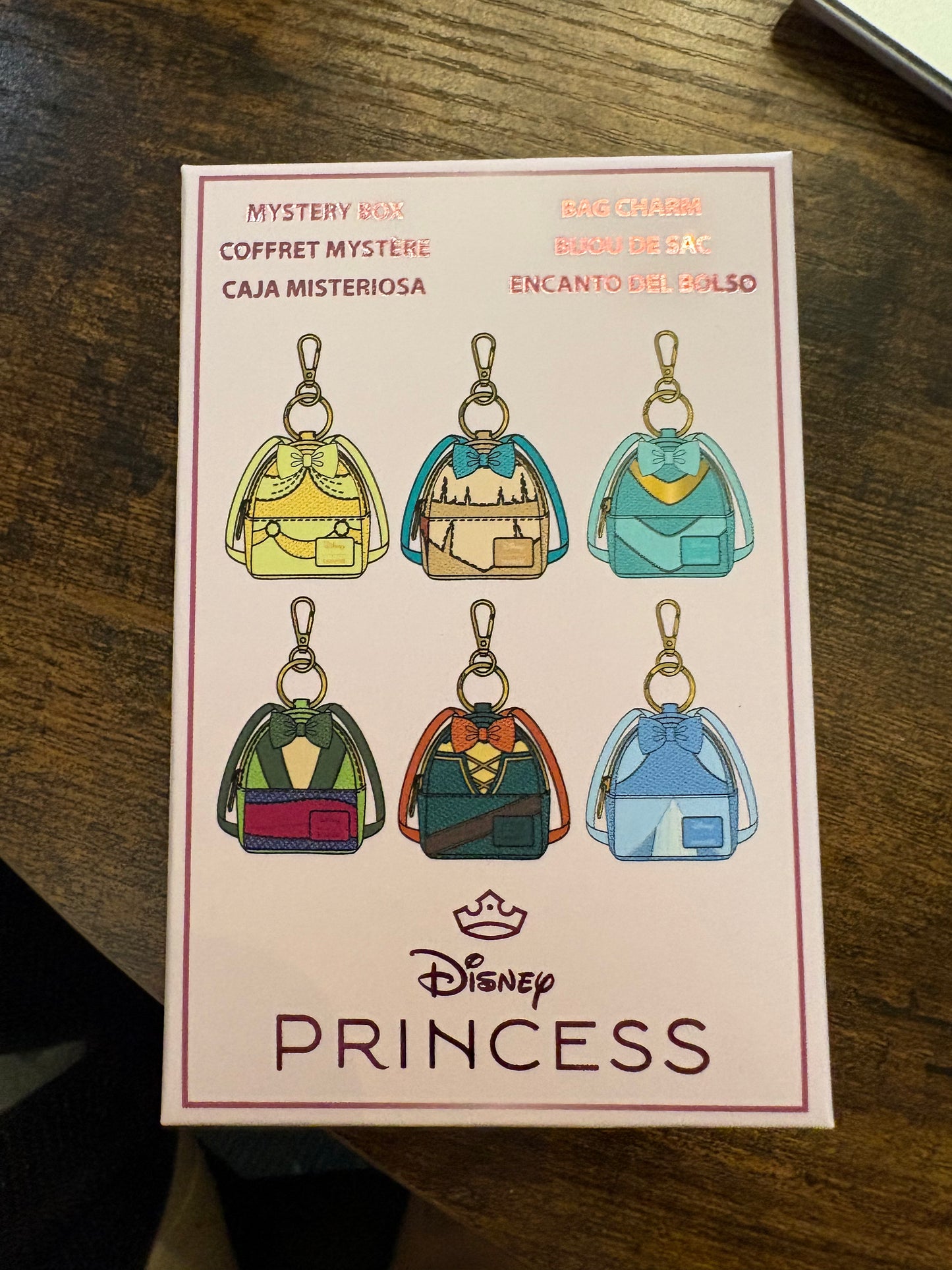 Loungefly Disney Princess Mystery Bag Charm