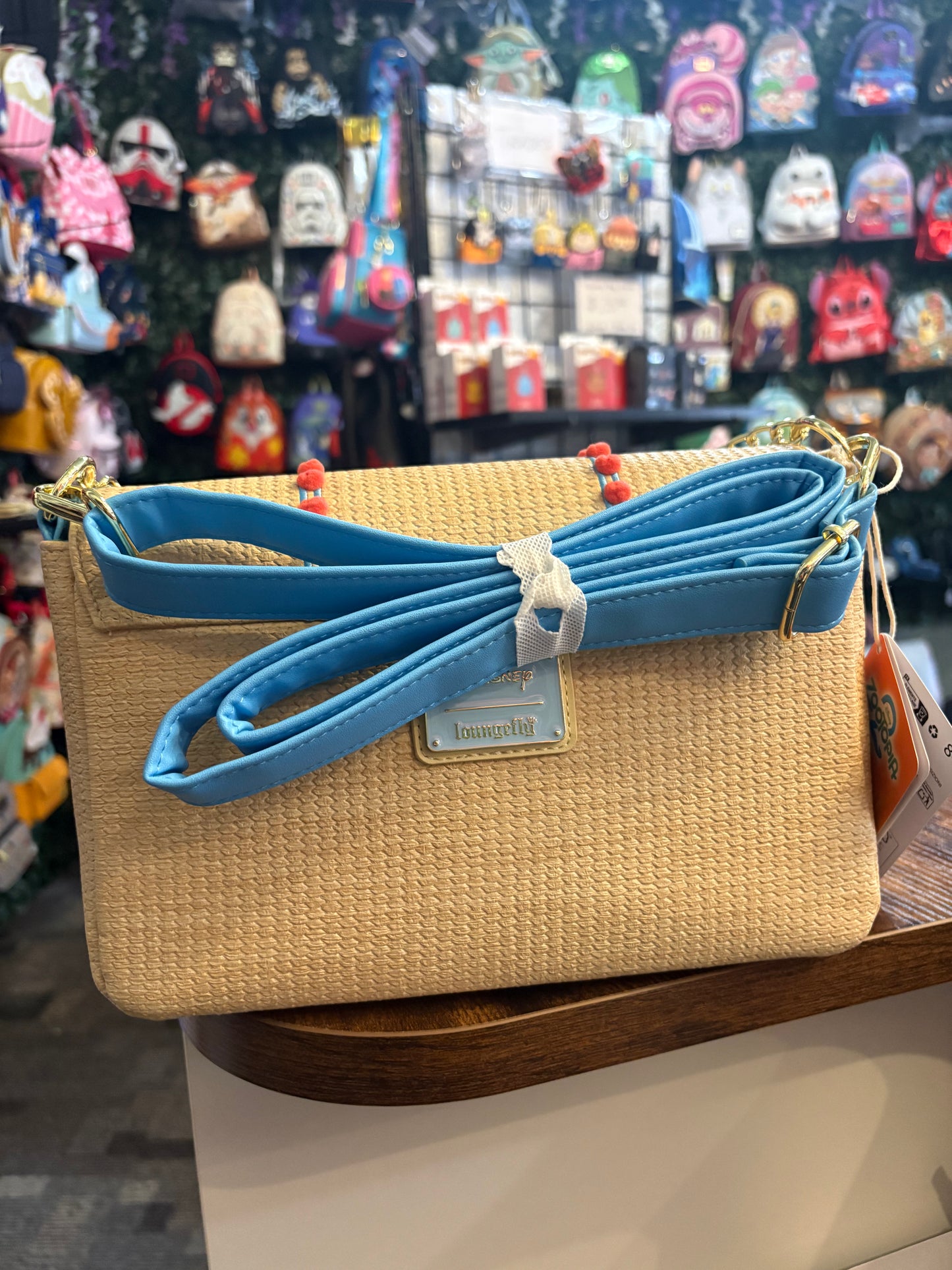 Loungefly Zootopia 2 Embroidered charm crossbody