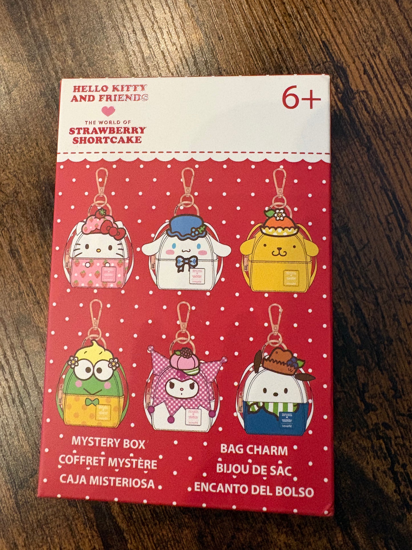 Loungefly Hello Kitty and Friends Mystery Box Bag Charms