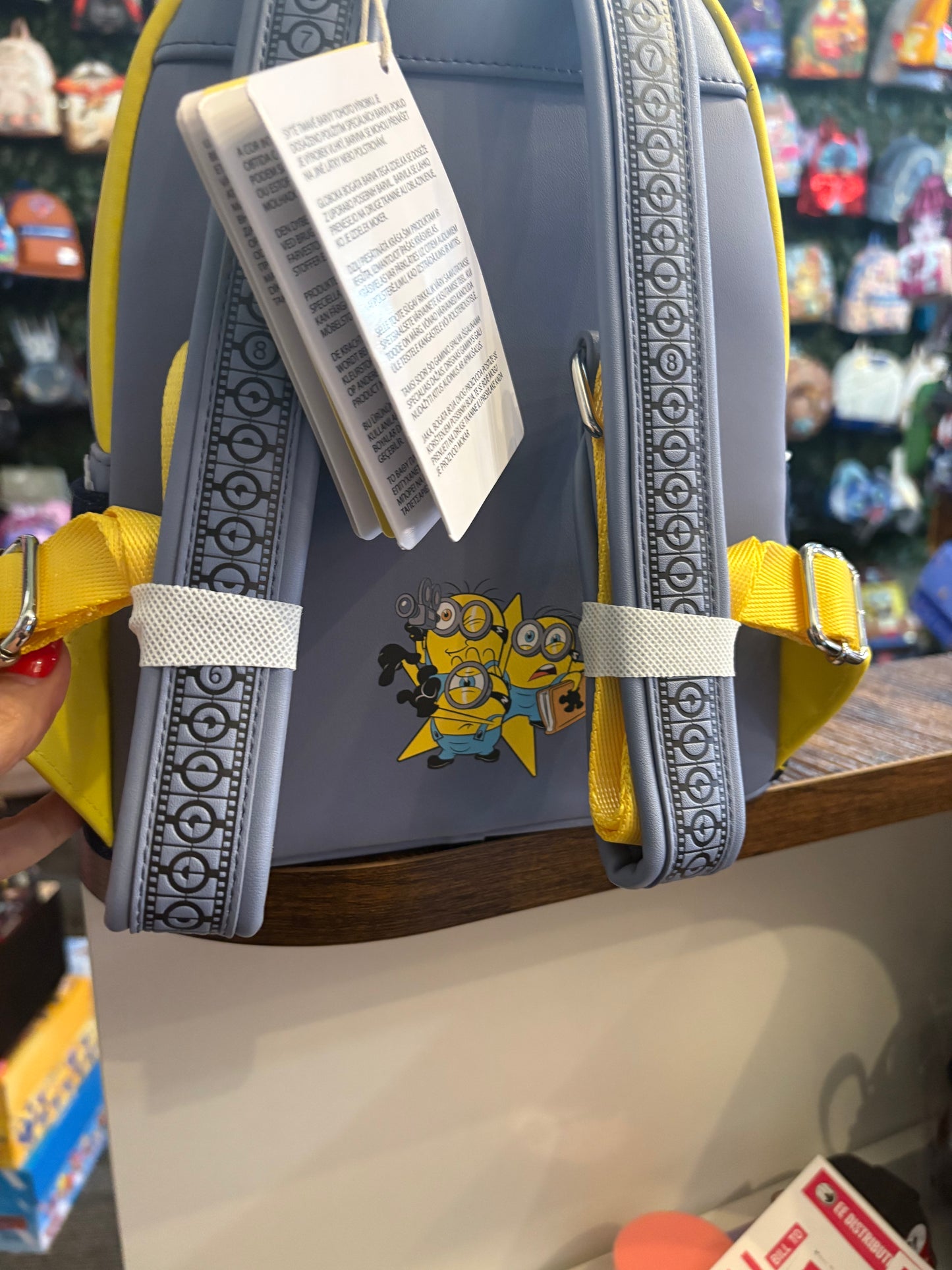Loungefly Universal Minions 3 mini Backpack