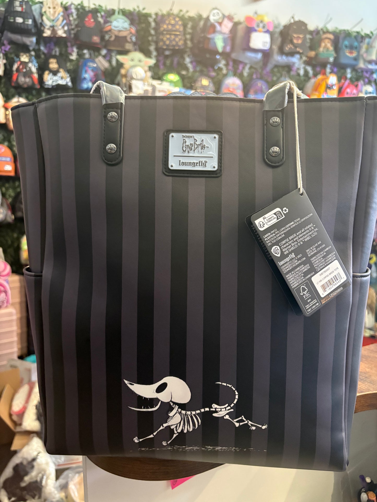 Loungefly WB Corpse Bride Tote