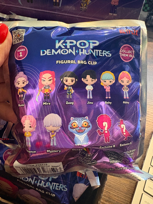 Monogram K-Pop Demon Hunter Figural Bag Clip Mystery Bag