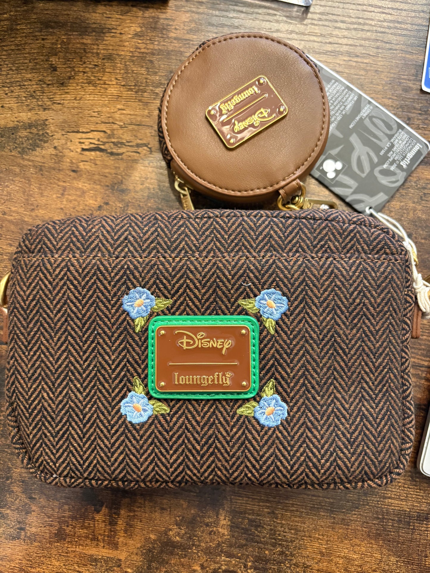 Loungefly Disney Fox and the Hound crossbody sling