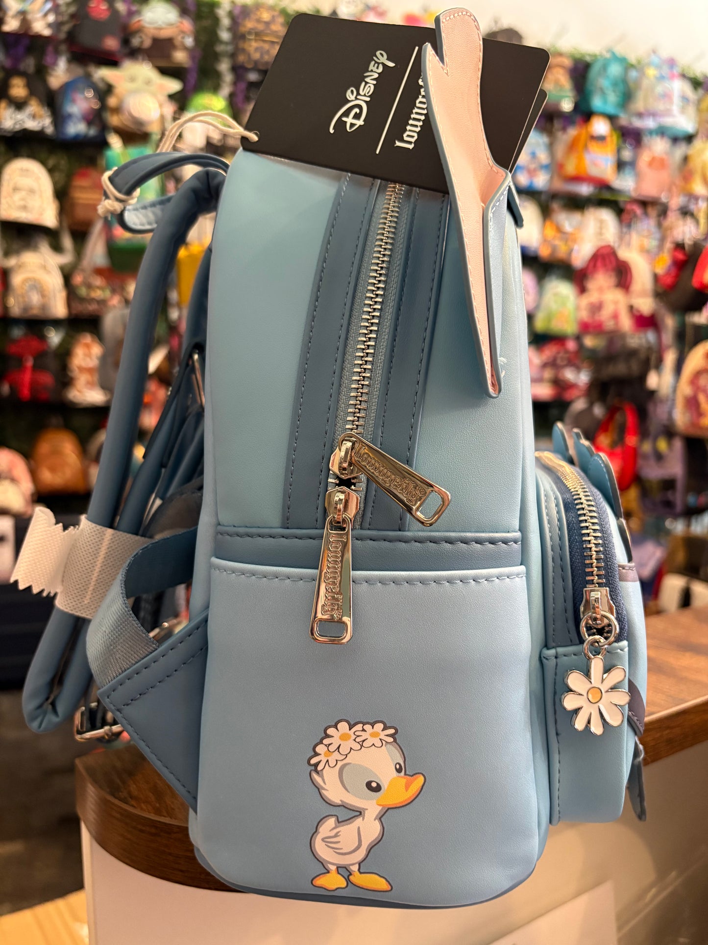 Loungefly Disney Lilo and Stitch Springtime Stitch mini backpack