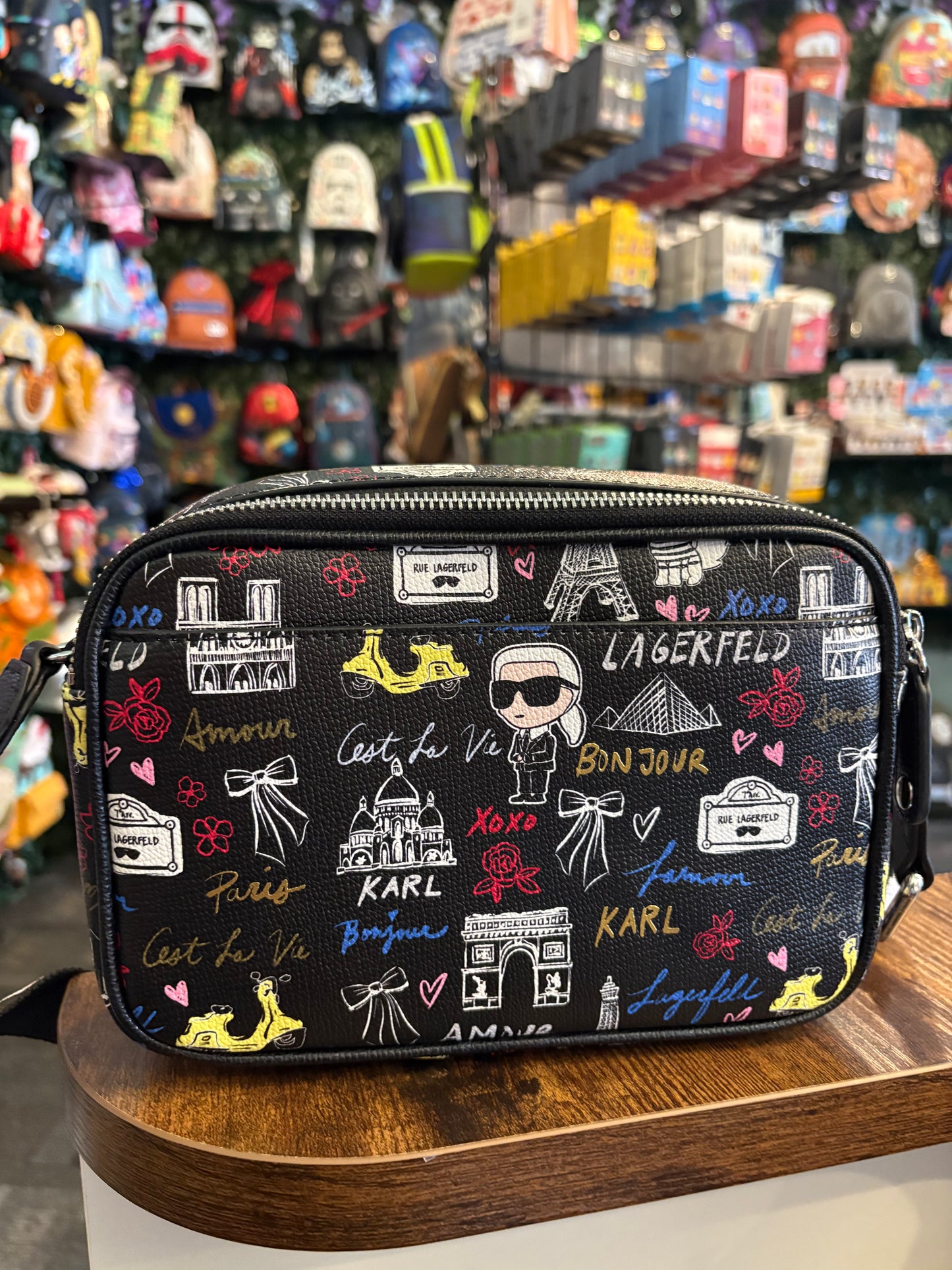 Karl Lagerfeld Crossbody From Paris with Love Camera bag