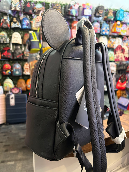 Loungefly Mickey Black and Red Mini Backpack