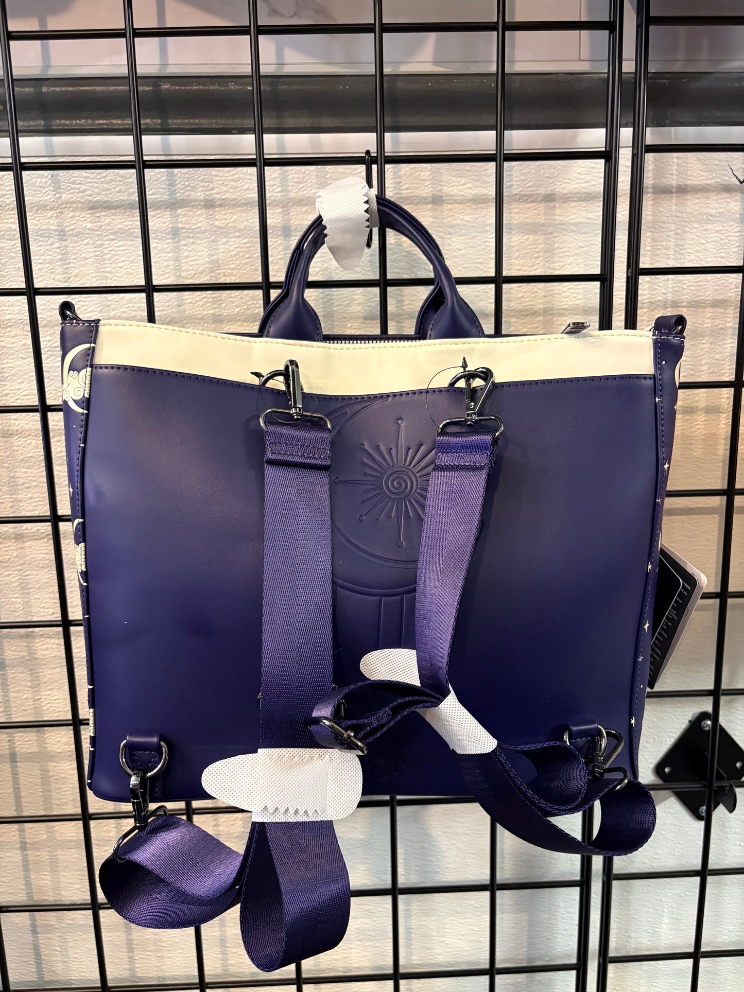 Loungefly NBC Jack and Sally Convertible Tote