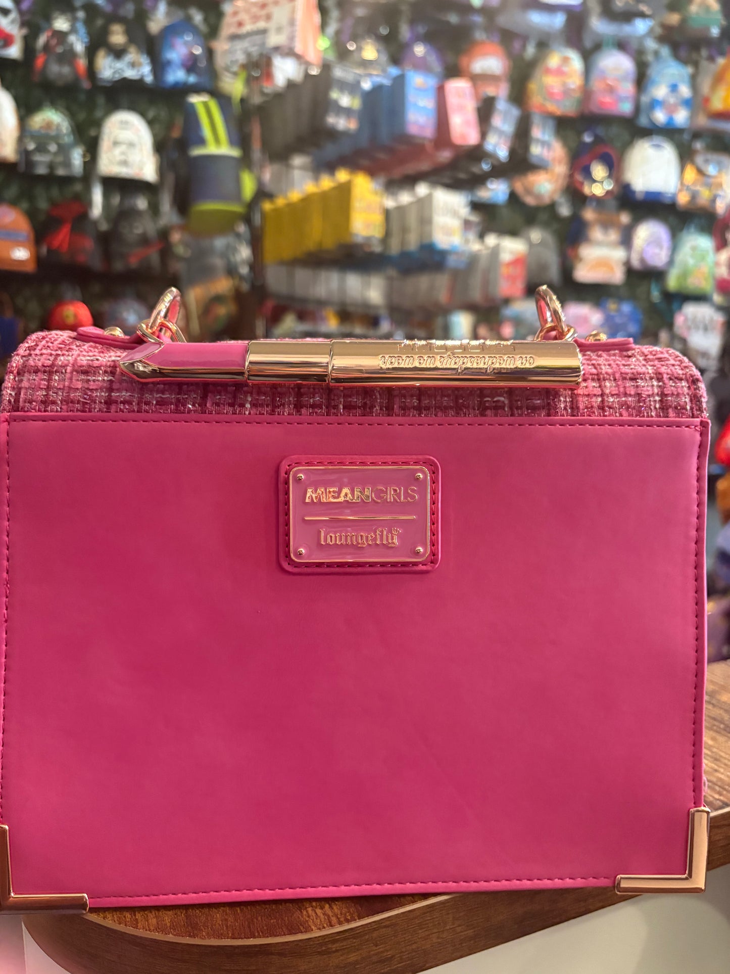 Loungefly Paramount Mean Girls Crossbody Pink