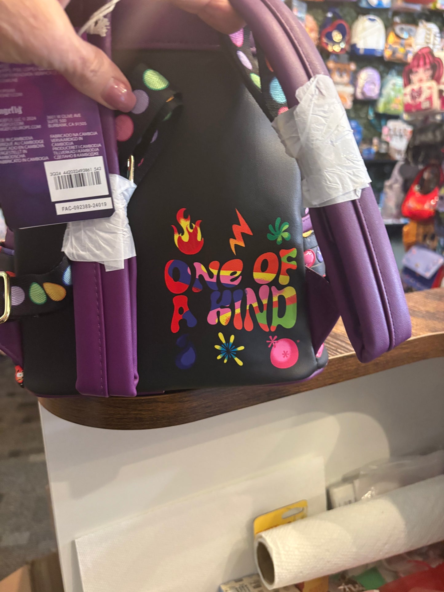 Loungefly Pixar Inside Out 2 Core Memories mini Backpack