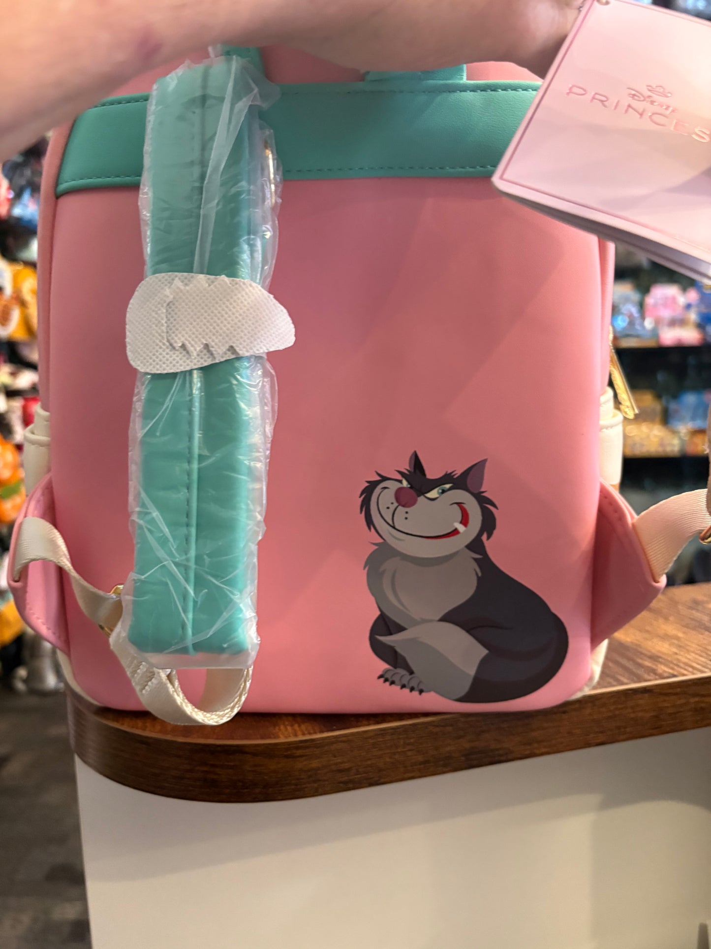 Loungefly Disney Cinderella Gus Gus and Jack Teacup Mini Backpack