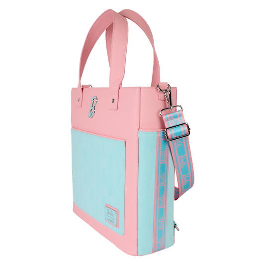 Barbie Classic Terry Cloth Convertible Tote Bag