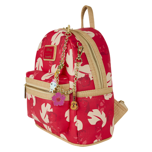 Loungefly Lilo & Stitch Charm Cosplay Mini Backpack