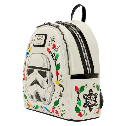Star Wars Stormtrooper Cosplay String Lights Light-Up Mini-Backpack
