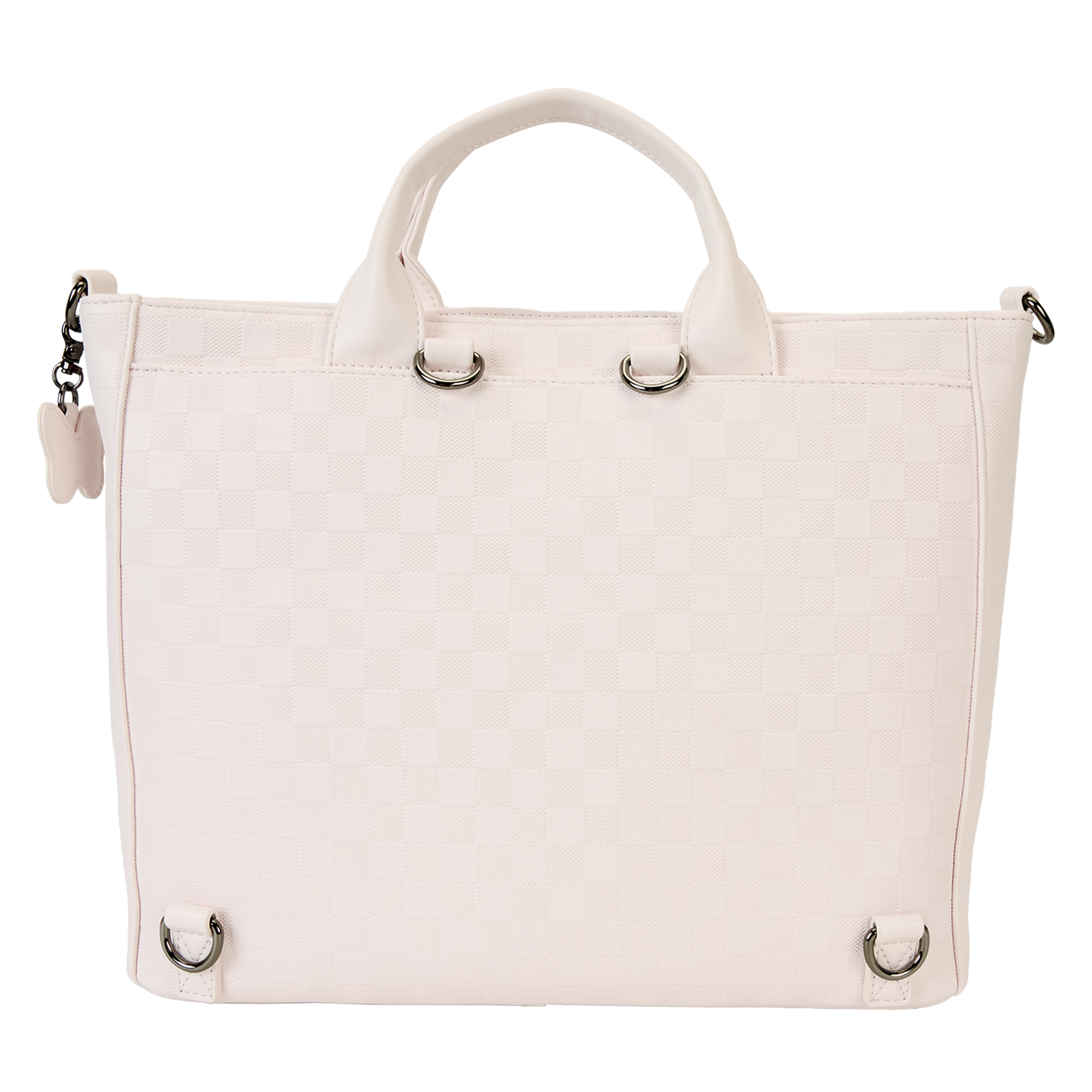 Disney Minnie Ear Checkerboard Convertible Tote Bag