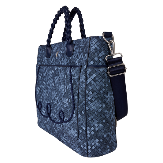 Loungefly Denim Convertible Tote Bag
