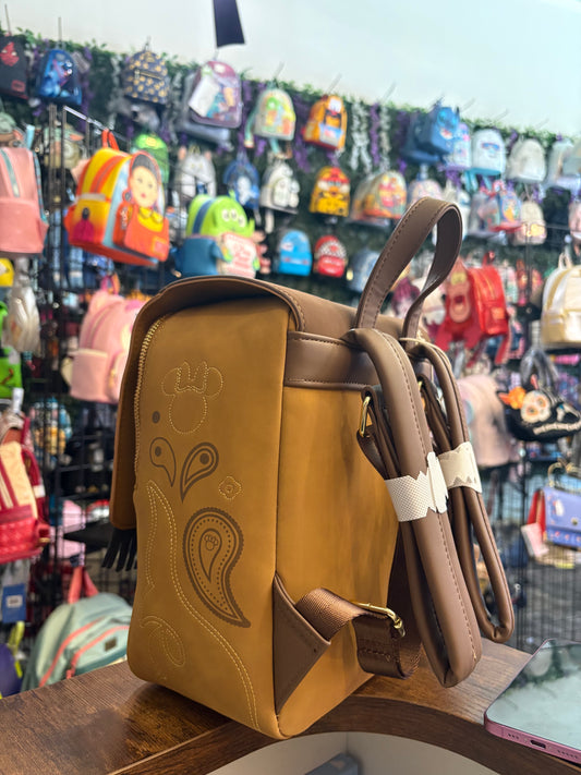 Loungefly Western Minnie Mouse mini backpack