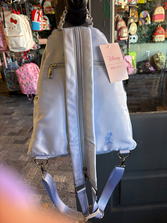Box Lunch Cinderdella Studded convertible backpack light Blue