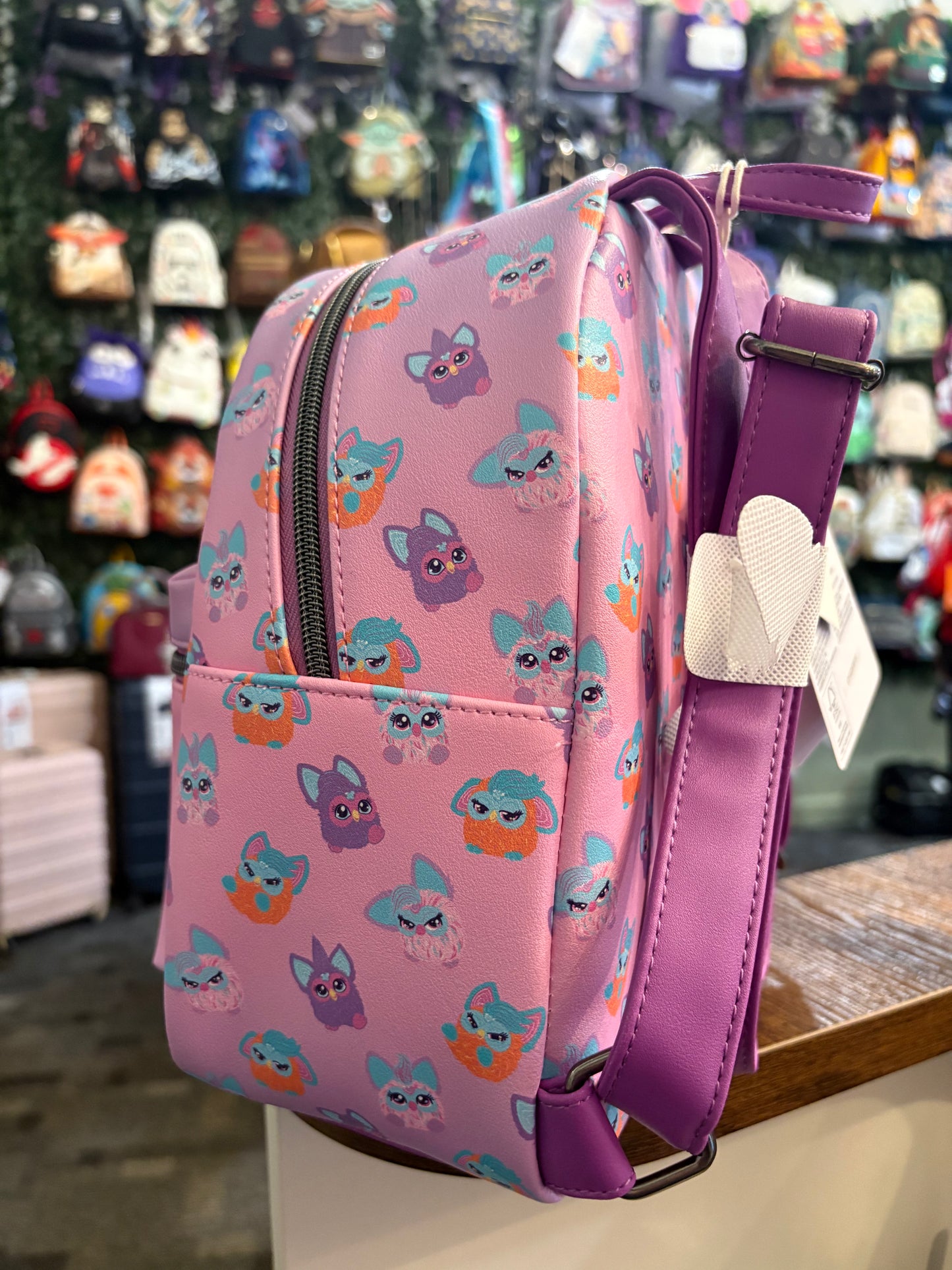 Loungefly Soft tag Furby Friends mini backpack