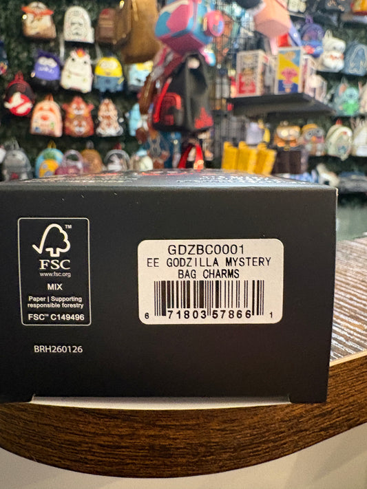 Loungefly Godzilla Mystery Box Bag Charms